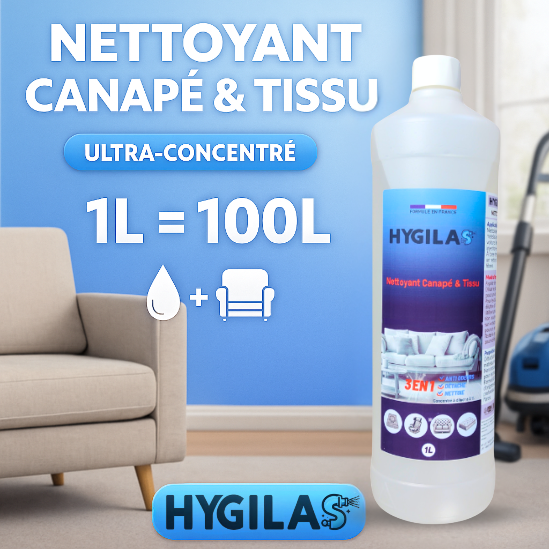 produit de nettoyage tapis