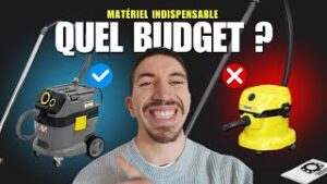 matériel pour lancer un business de nettoyage