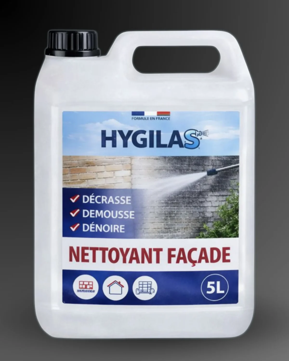 produit de nettoyage facade