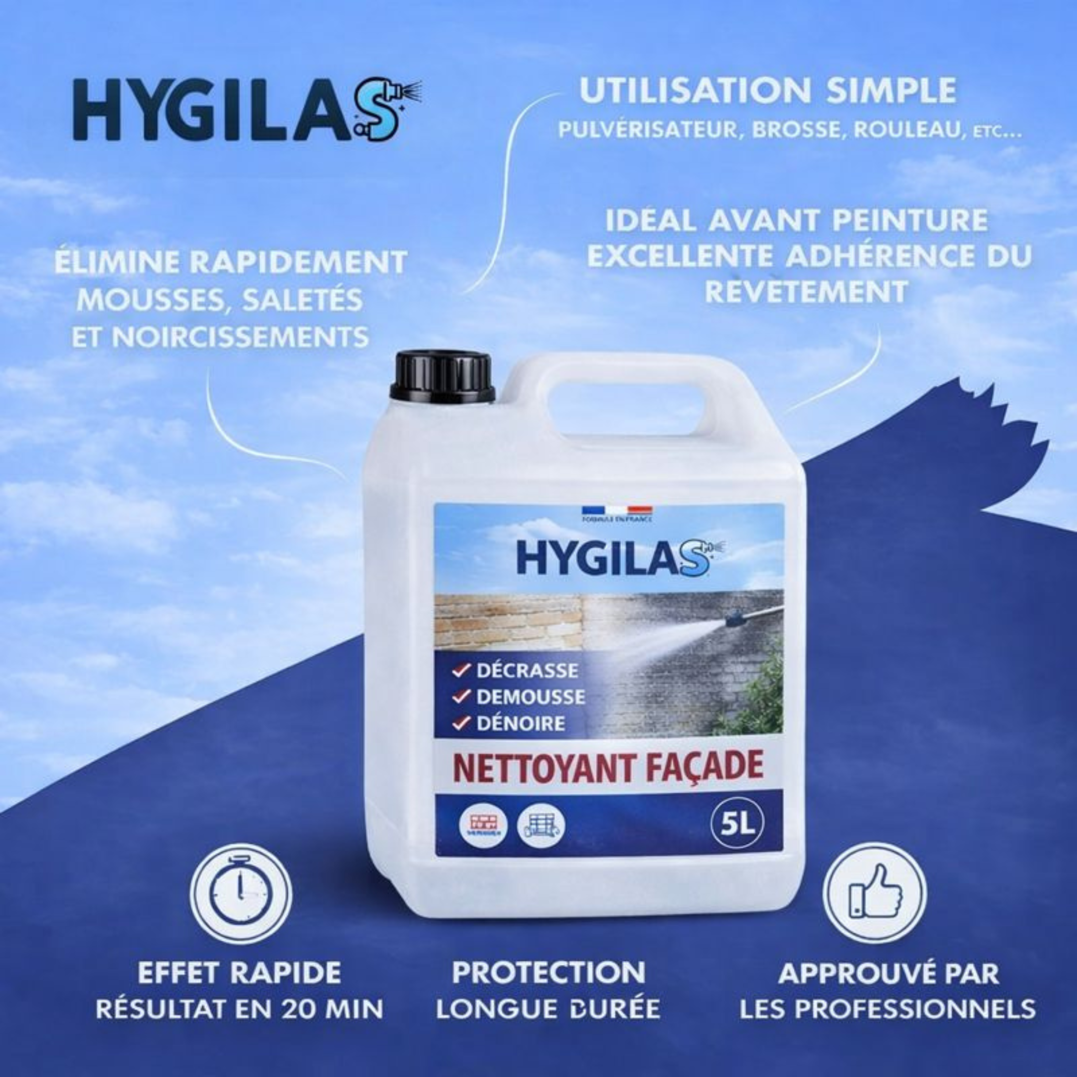 produit nettoyage facade